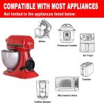 CHCLACE New Upgraded Cord Organizer for kitchen appliances or office electricity, for stand mixers, small household appliances wire hiders, for indoor wiring design (10) - Image 6